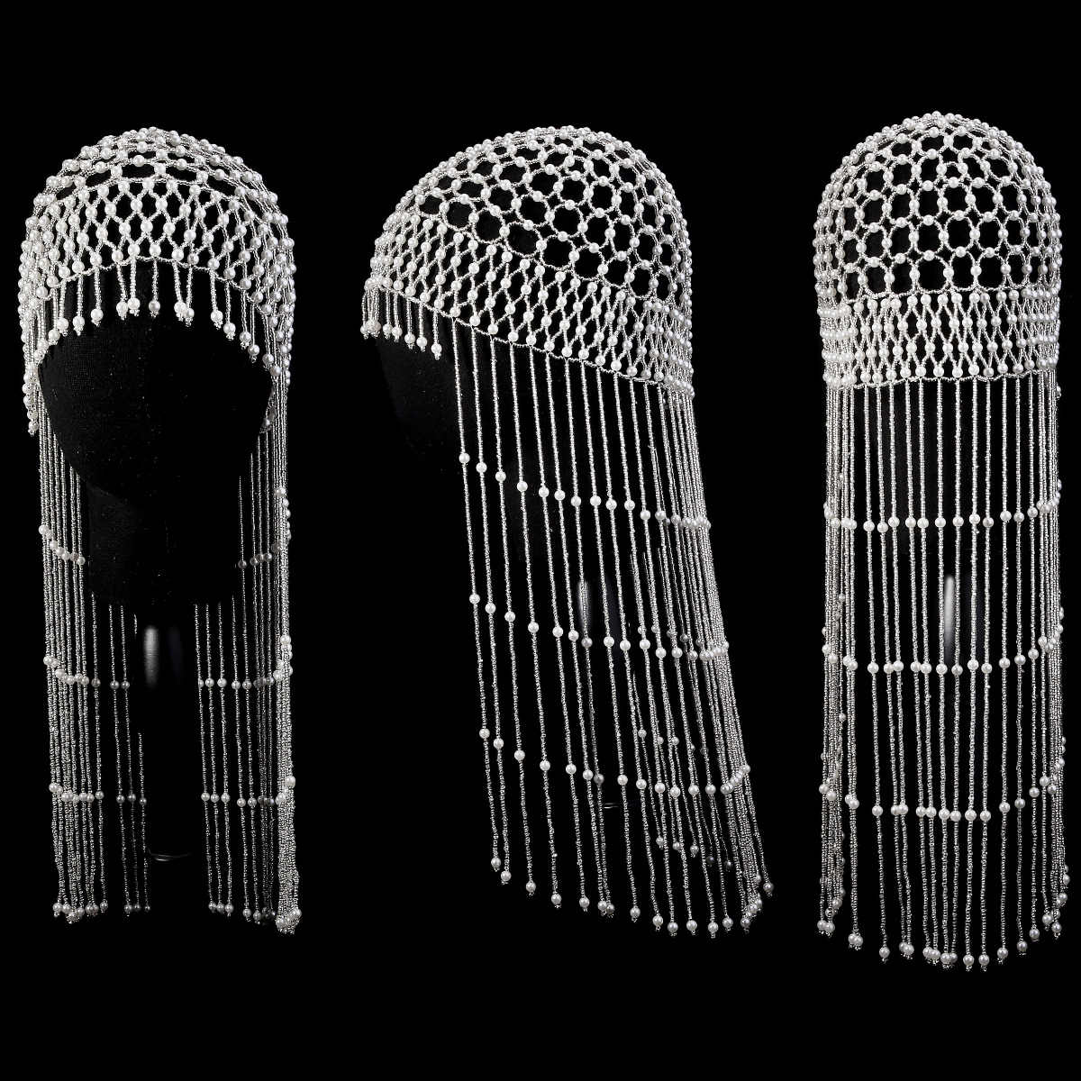 Luxury Pearls Beaded Headwrap  – обзор и цена Tech Hair Accessories