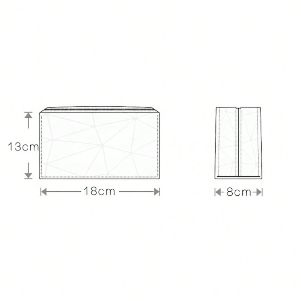 Geometric Luminous Makeup Bag  – обзор и цена Tech Accessories Travel Organizer Pouch