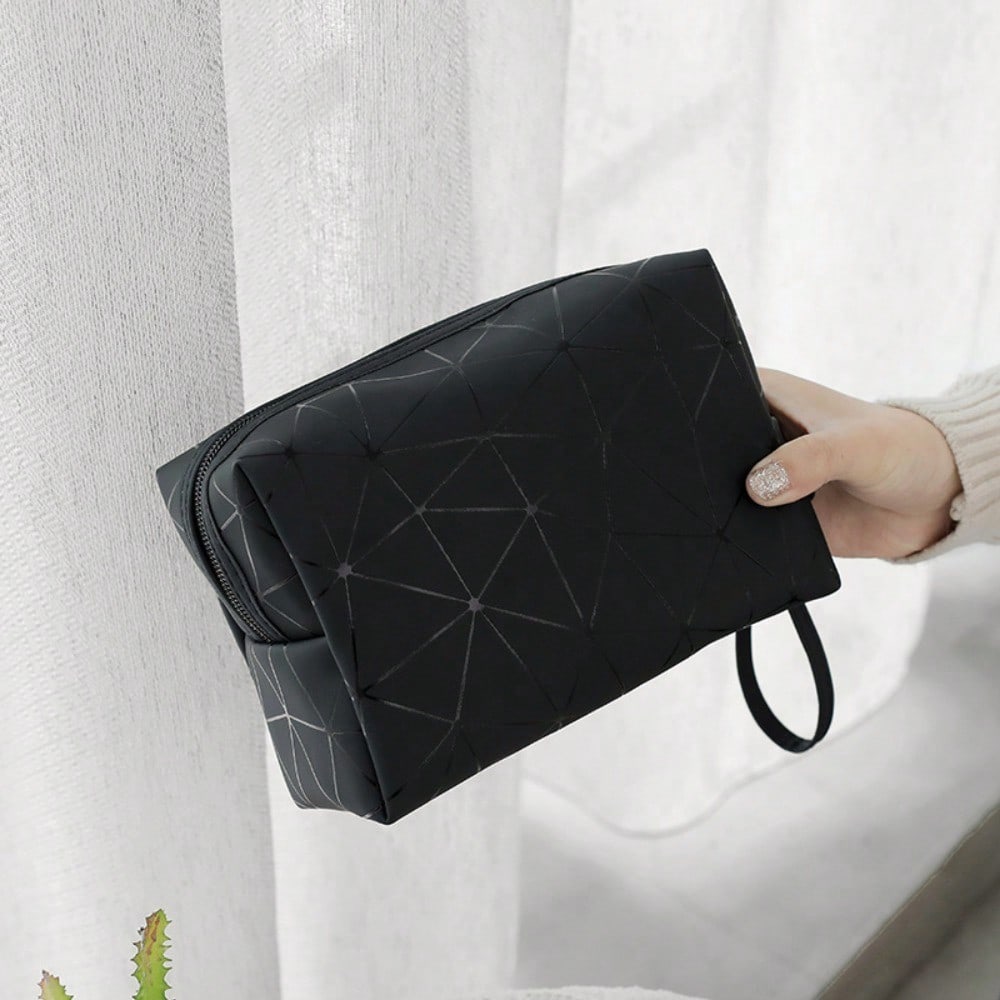 Geometric Luminous Makeup Bag  – обзор и цена Tech Accessories Travel Organizer Pouch
