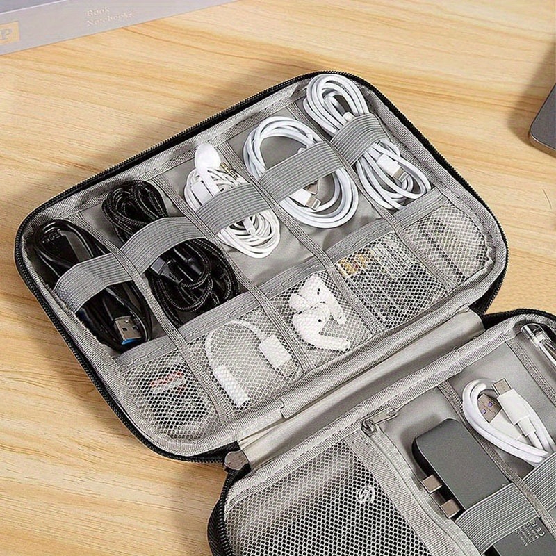 A Multi-Pocket Electronic Acce – обзор и цена Tech Accessories Travel Organizer Pouch