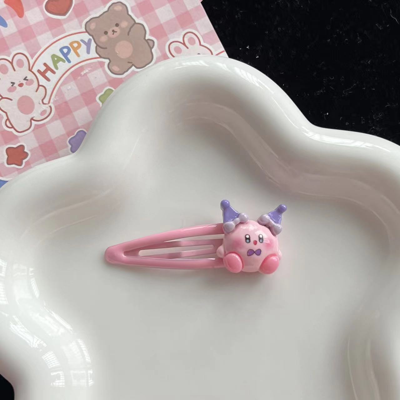 1~10pcs Cute Kirby BB Hair Cli – обзор и цена Tech Hair Accessories