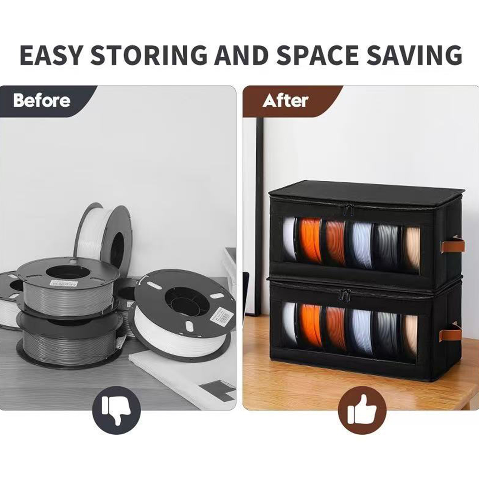 1-10X 3D Printer Filament Stor – обзор и цена Tech Accessories Holder