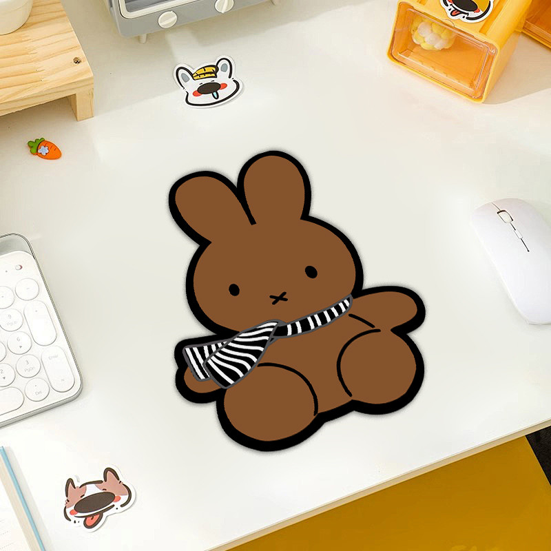 Miffy Mouse Pad Kawaii Cartoon – обзор и цена Tech Accessories For Home Office