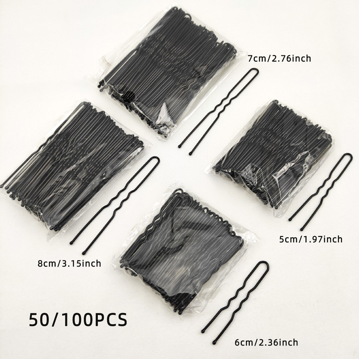 50/100 PCS Women 5/6/7/8 cm Ha – обзор и цена Tech Hair Accessories