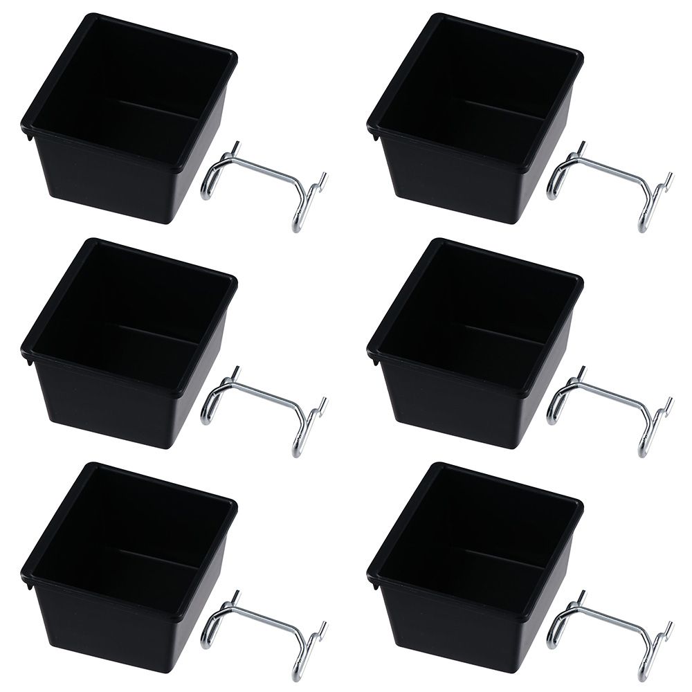 1/6 Sets Pegboard Bins with Ho – обзор и цена Tech Accessories Holder