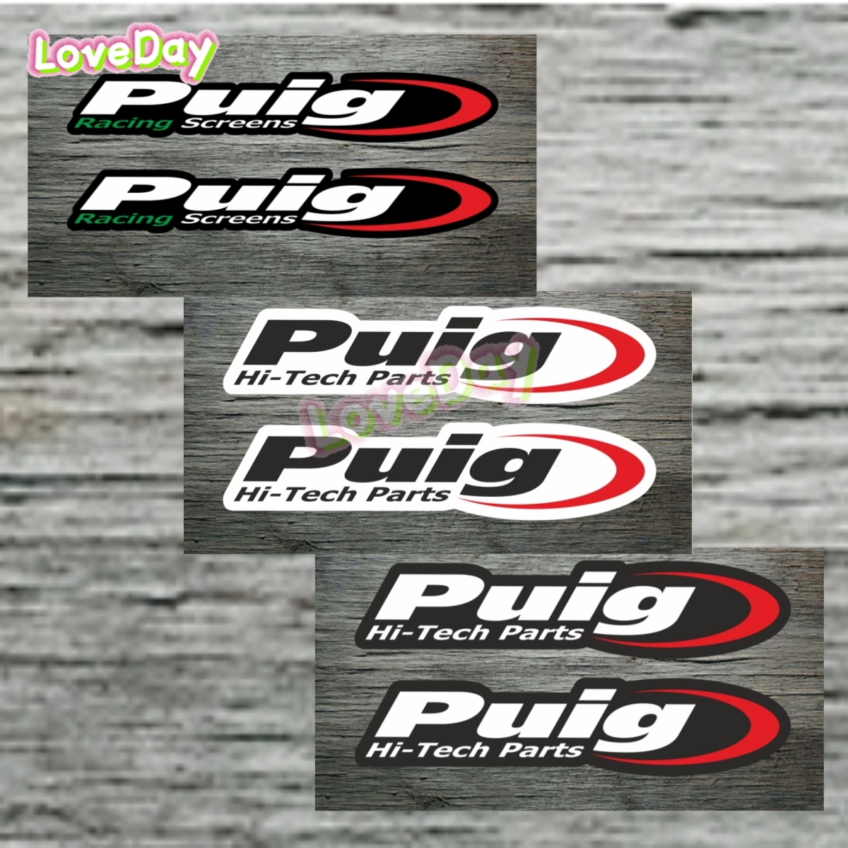 Puig Racing Hi-Tech Sticker NG – обзор и цена Tech Accessories Words