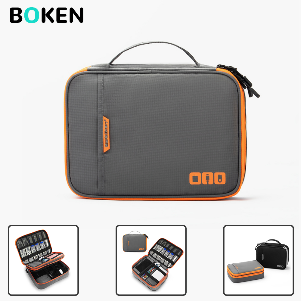 Multi-Compartment Portable Ele – обзор и цена Tech Accessories Travel Organizer Pouch