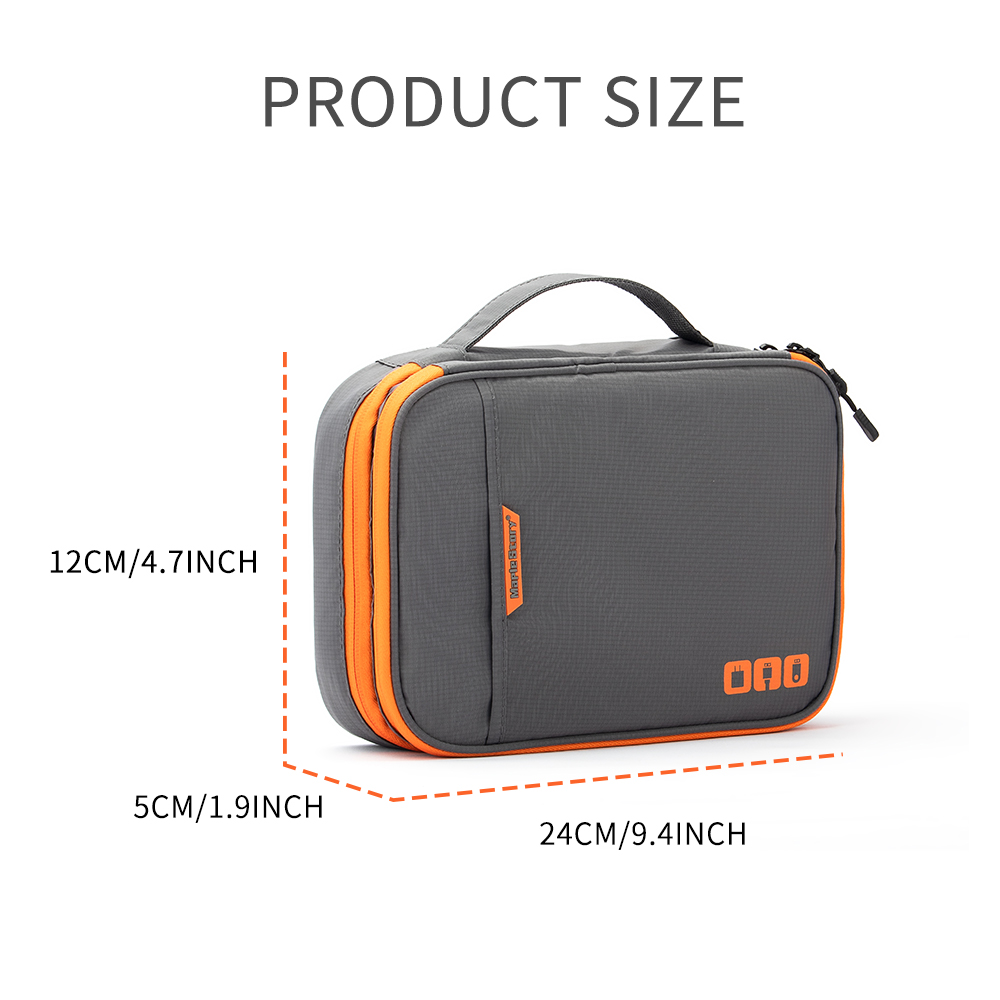 Multi-Compartment Portable Ele – обзор и цена Tech Accessories Travel Organizer Pouch