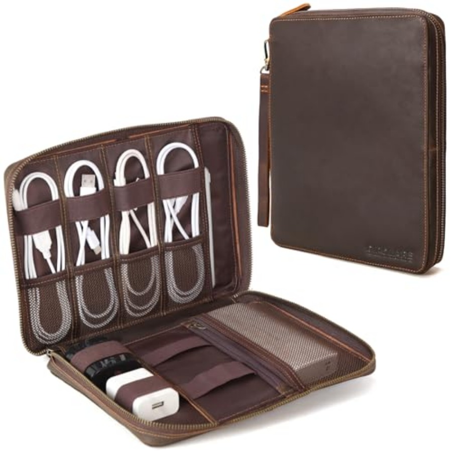 Polare Full Grain Leather Trav – обзор и цена Tech Accessories For Travel