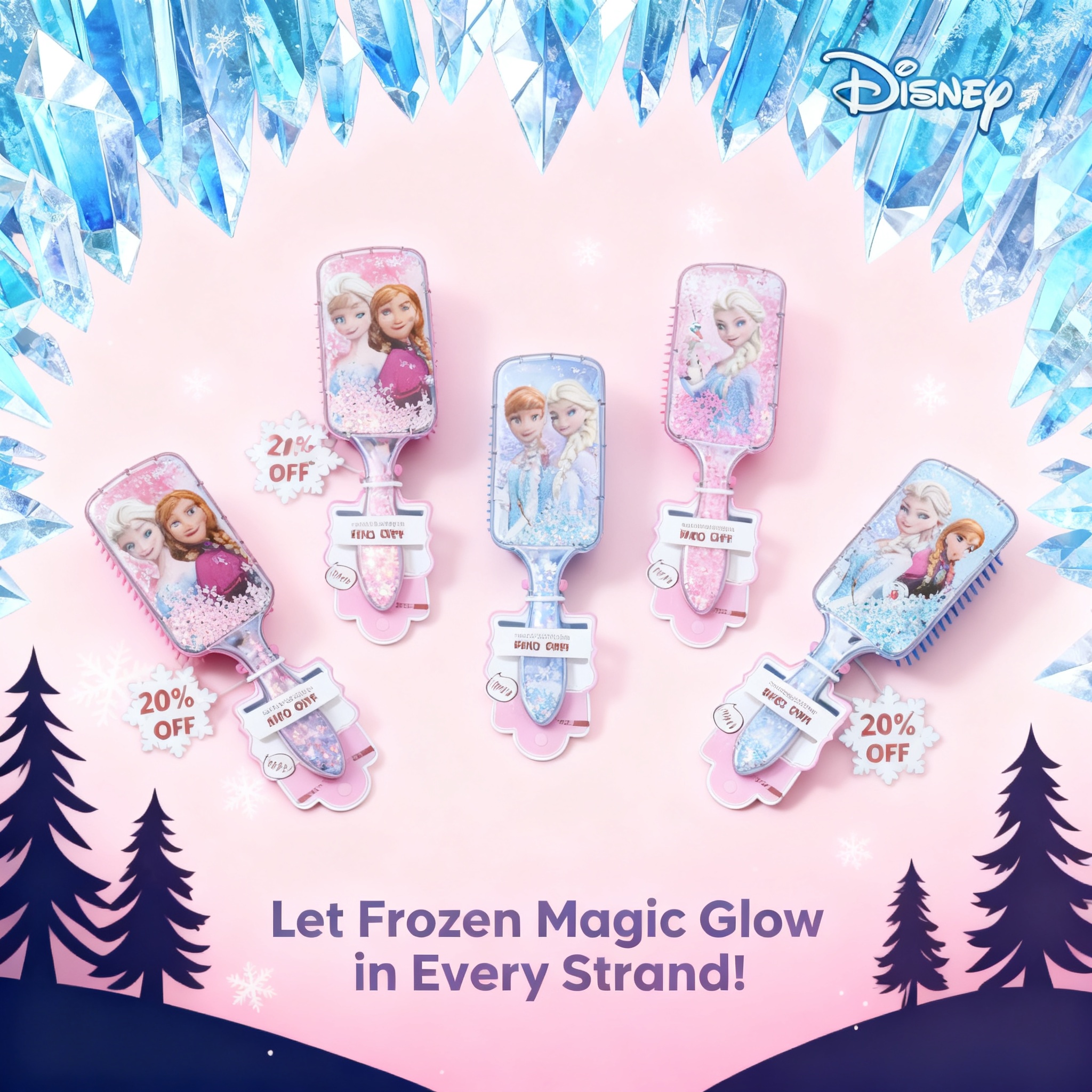 Frozen Elsa Minnie Mickey Mous – обзор и цена Tech Hair Accessories