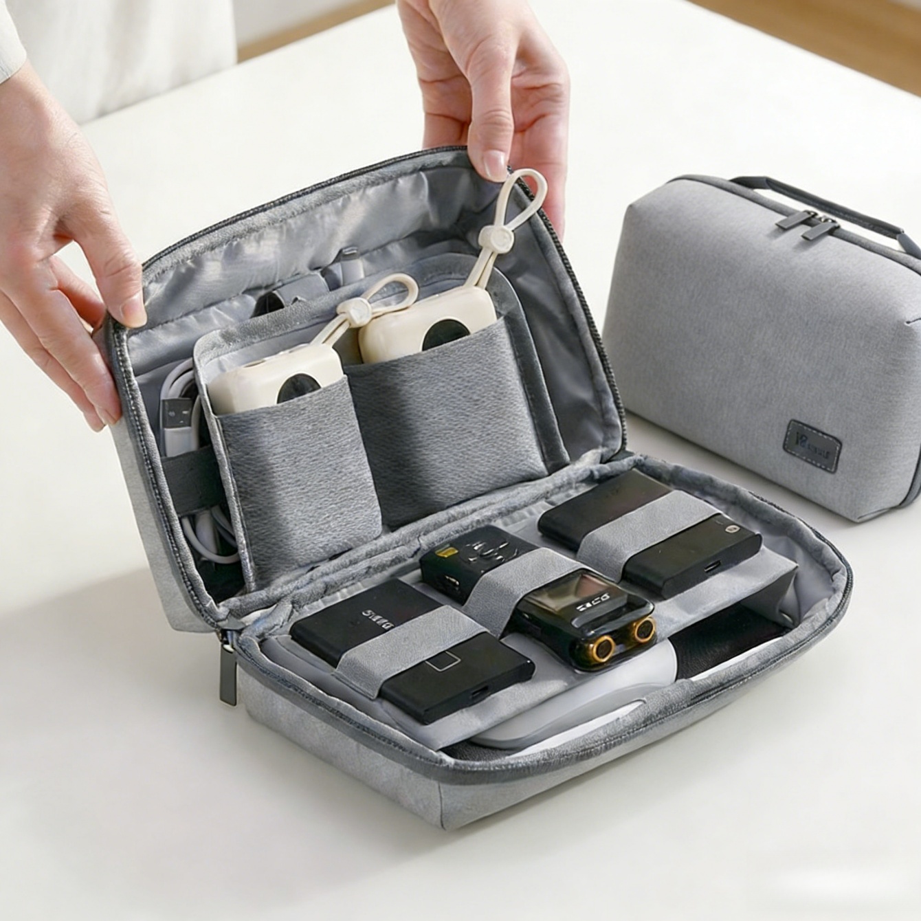 1Pc Electronics Organizer Trav – обзор и цена Tech Accessories Travel Organizer Pouch