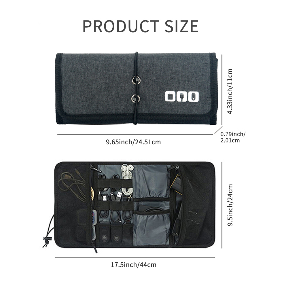 Travel Cable Storage Bag，Elect – обзор и цена Tech Accessories Travel Organizer Pouch