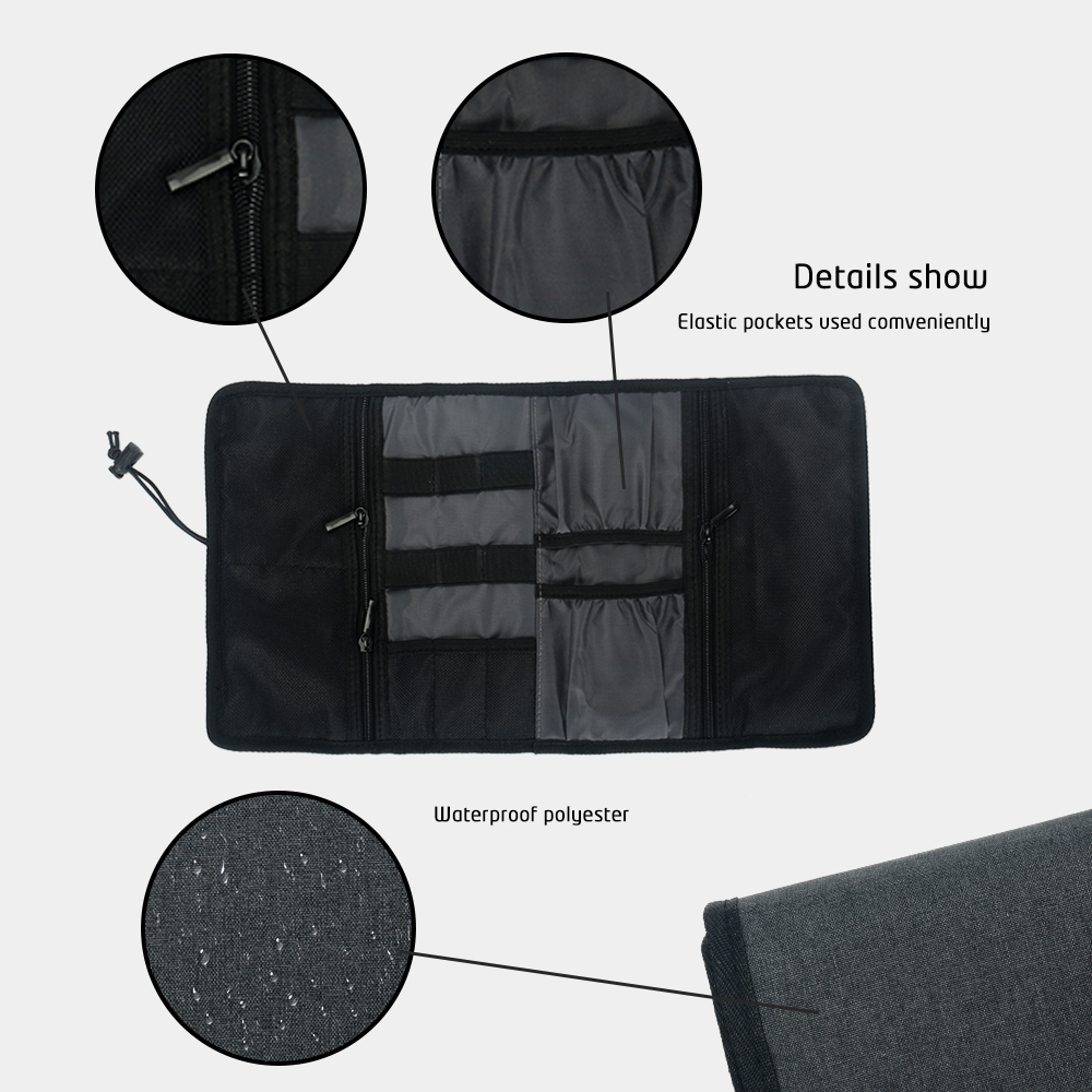Travel Cable Storage Bag，Elect – обзор и цена Tech Accessories Travel Organizer Pouch