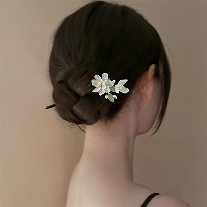 1PC New Chinese Magnolia Flowe – обзор и цена Tech Hair Accessories