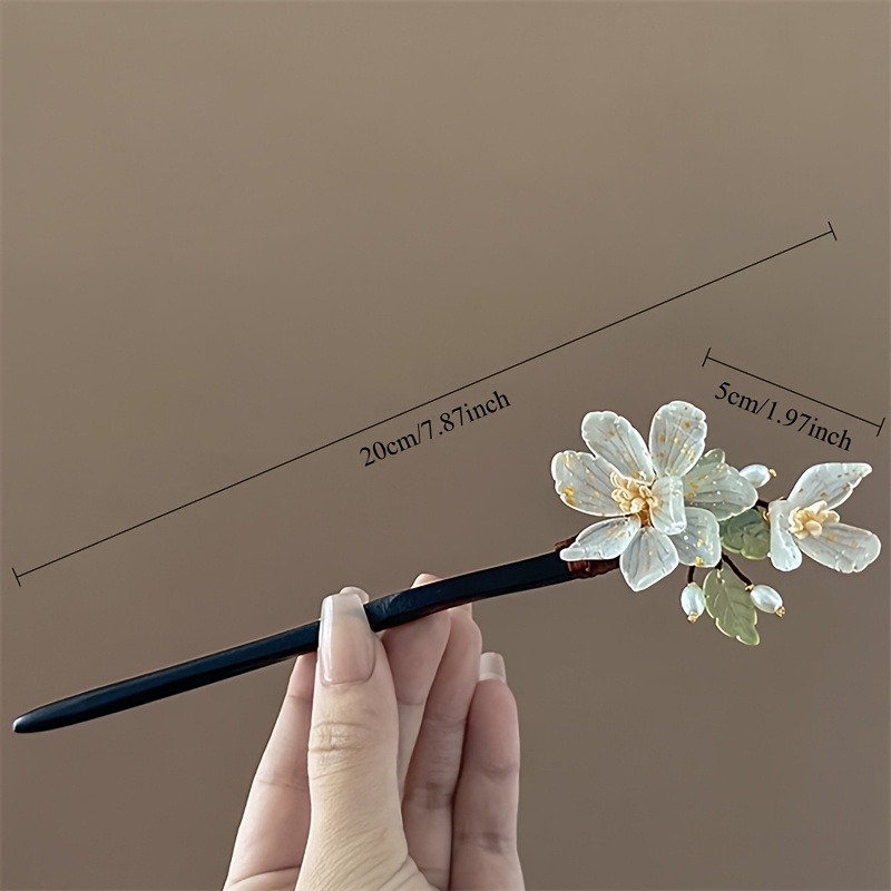 1PC New Chinese Magnolia Flowe – обзор и цена Tech Hair Accessories