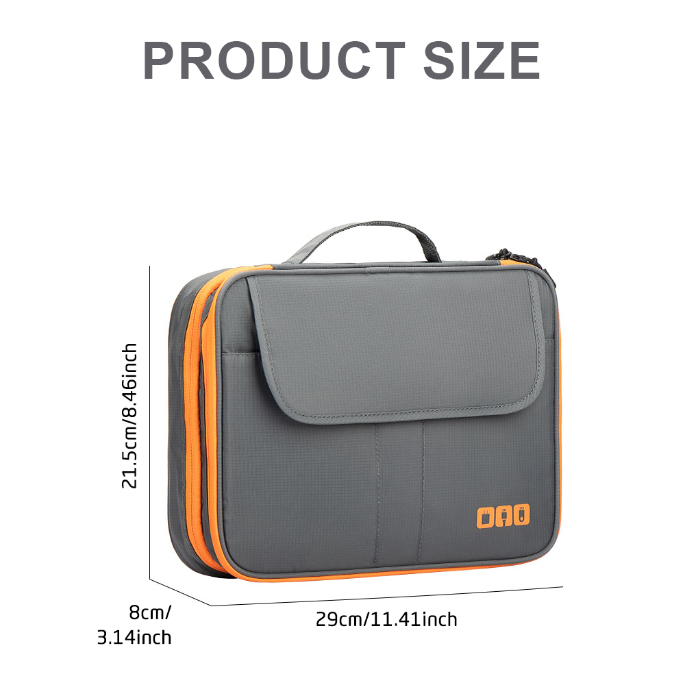 Large Capacity Tech Organizer  – обзор и цена Tech Accessories Travel Organizer Pouch