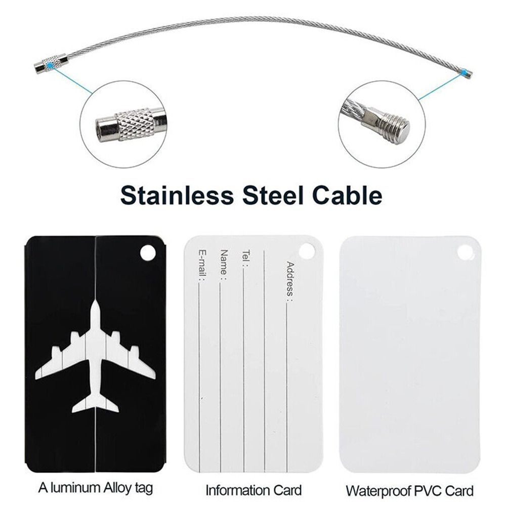 Aluminium Travel Luggage Tags  – обзор и цена Tech Accessories For Travel