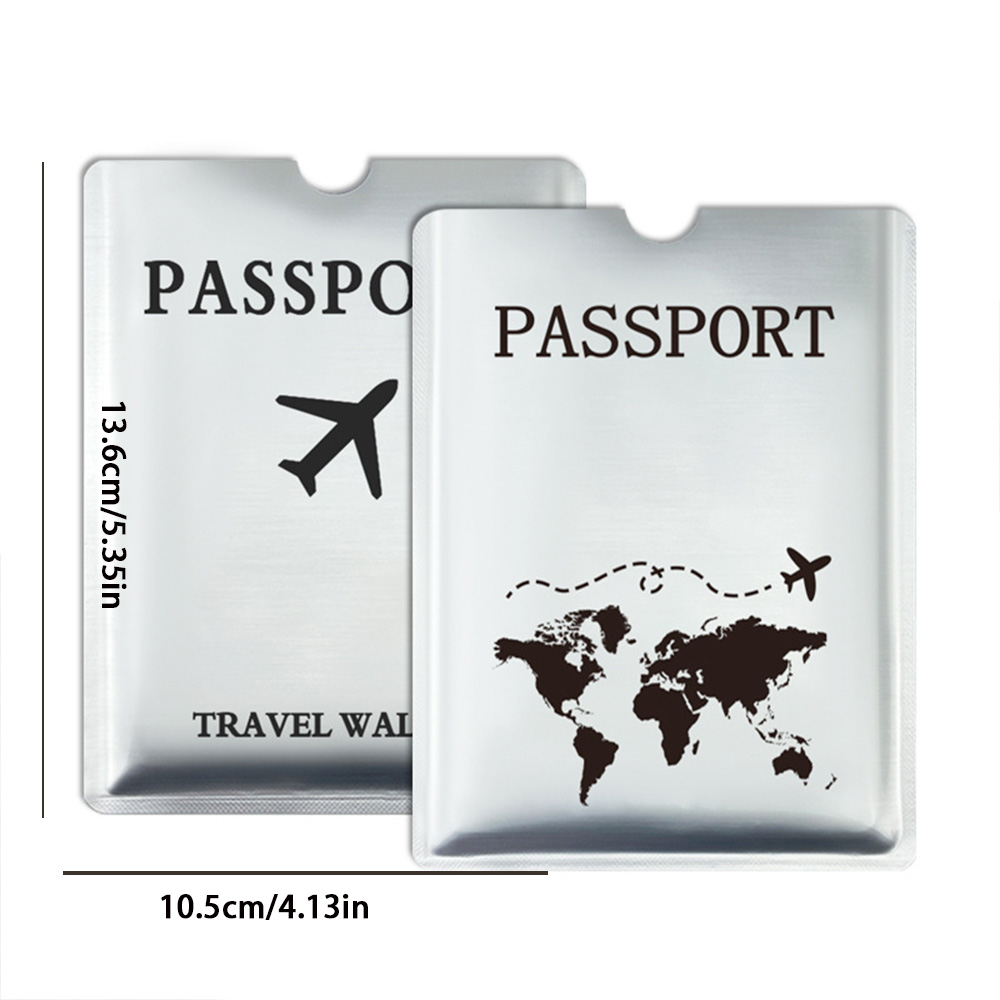 Aluminum foil passport protect – обзор и цена Tech Accessories For Travel