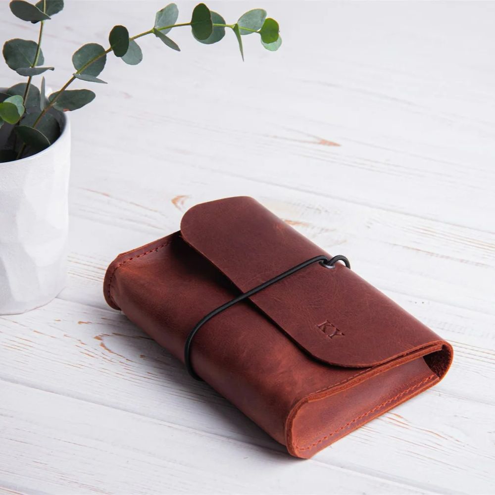 Genuine Leather MacBook Mouse  – обзор и цена Tech Accessories Travel Organizer Pouch