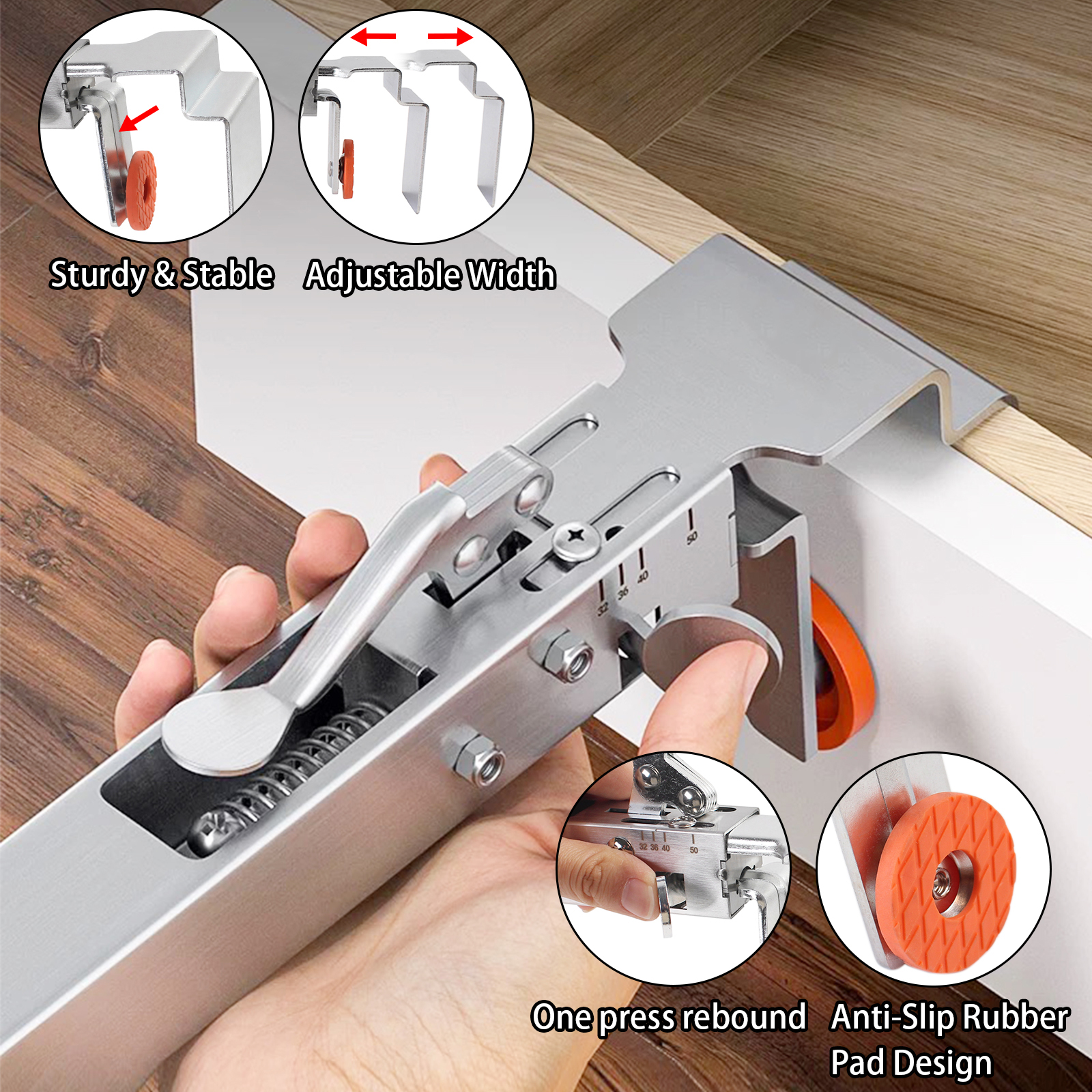 1Pc Fast Press Drawer Clamp, P – обзор и цена Tech Accessories Holder